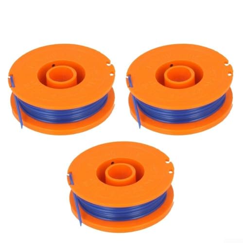 Ersatzspule und Fadenteil für Flymo Cordless CT250 CT250X Rasentrimmer, mit 10 m, 1 5 mm Einzelzufuhrschnur für Modell FL225 (3 Stück) von AugustknowU