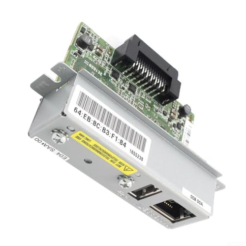 Ethernet Modul C32C881008 für UBE04 Druckserver mit Fast Ethernet Unterstützung für verschiedene Drucker von AugustknowU