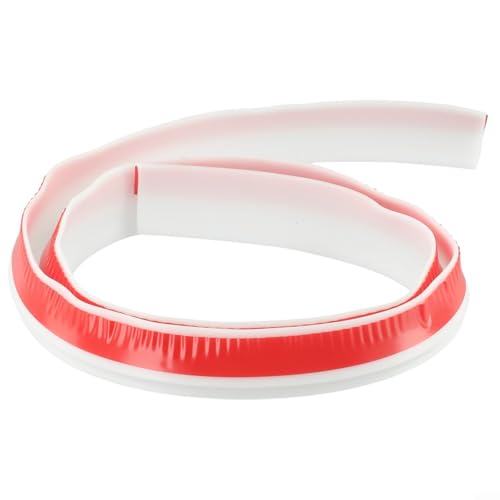 Flexibler Silikon-Wasserstop-Streifen für Wasserspeicherung in Duschen und Küchenarbeitsplatten, Barriere gegen Wasserüberlauf (weiß, 100 cm) von AugustknowU
