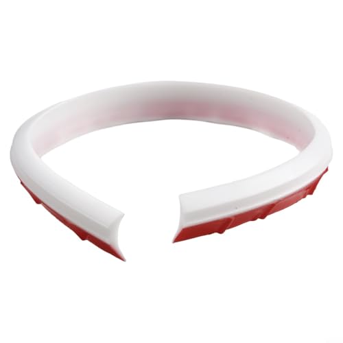 Flexibler Silikon-Wasserstop-Streifen für Wasserspeicherung in Duschen und Küchenarbeitsplatten, Barriere gegen Wasserüberlauf (weiß, 50 cm) von AugustknowU