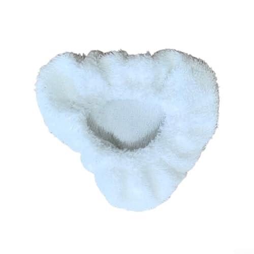 Für Dupray kleine dreieckige Mikrofaserhauben, 5/10 Stück, wiederverwendbare Dampfreiniger-Pads, kompatibel mit und Awasky zum Reinigen von Fliesen, Stein und Laminat (5 Stück) von AugustknowU