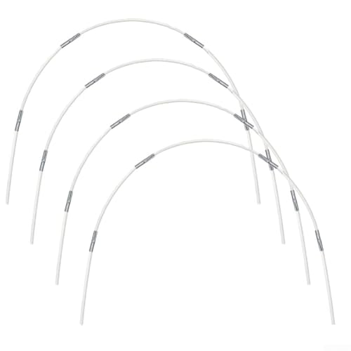 Hochbeet Garten Reifen Stabile Fiberglas Grow Tunnel Unterstützung für Höfe und Gemüsegarten von AugustknowU