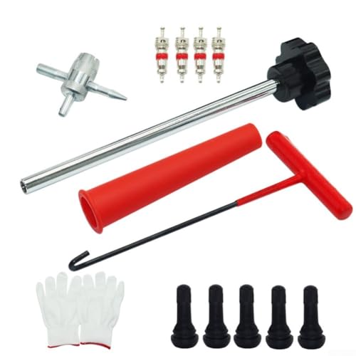 Hocheffizientes Reifenventilschaftwerkzeug-Set, 5 TR413-Ventile und 4-Wege-Werkzeug für nahtlosen Ersatz Hocheffizientes Reifenventilschaftwerkzeug-Set, 5 TR413-Ventile und 4-Wege-Werkzeug für nahtlosen Ersatz von AugustknowU
