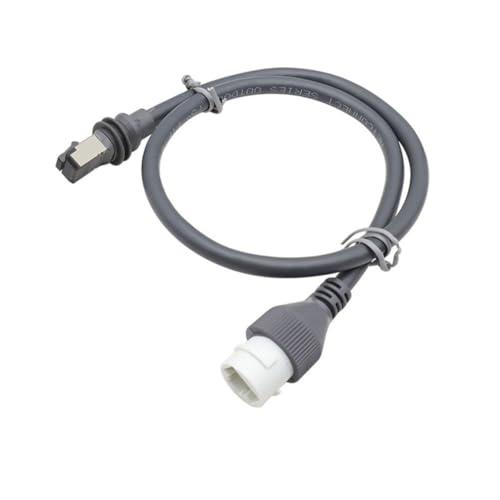 IP68-Verlängerungskabel-Adapter mit RJ45-Stecker für Starlink für Gen3, wasserdichtes Netzwerkkabel, 1200 Mbps Datenübertragungsgeschwindigkeit, Material (2 m) von AugustknowU