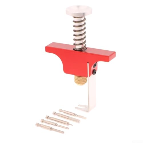 Komplettes Propeller-Entfernungswerkzeug-Set mit Aluminium-Legierung Prop Puller und 5 Auswerferstiften für Mini RC FPV Racing Drohnen wie BetaFPV Air65 Air75 (rot) von AugustknowU