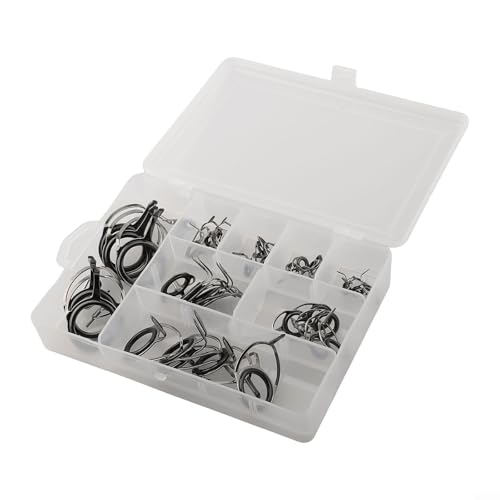 Leicht zugängliches 4045-teiliges Set mit Spitzen und Ringen, in praktischer Aufbewahrungsbox (45 Stück) von AugustknowU