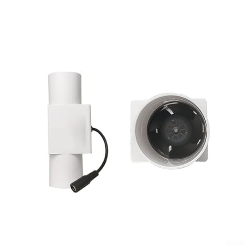 Leiser 12 V Kanalventilator für Abluft und Luftzirkulation in Badezimmern und Innenräumen mit bürstenlosem Motor und zuverlässiger Leistung (40 mm) von AugustknowU