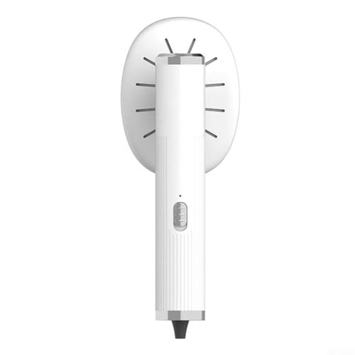 Mini-Dampfbügeleisen T1 mit drehbarem Griff, USB-betriebener, tragbarer Dampfgarer für Reisen und Zuhause, inklusive platzsparender Sprühflaschen-Aufbewahrung (weißer USB) von AugustknowU