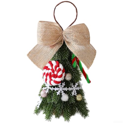 Mini-Weihnachtsbaumschmuck, hängende Dekorationen mit Cartoon-Stil, hergestellt aus leichtem PE-Schaum für saisonale Fenster- und Urlaubsdekoration (A) von AugustknowU