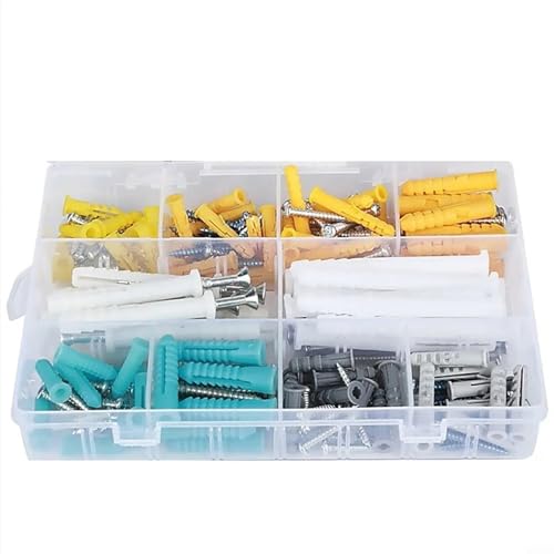 Nachhaltiges Design Effizient verpacktes Set mit 300 Wanddübeln mit kompatiblen Schrauben Nachhaltiges Design Effizient verpacktes Set mit 300 Wanddübeln mit kompatiblen Schrauben von AugustknowU