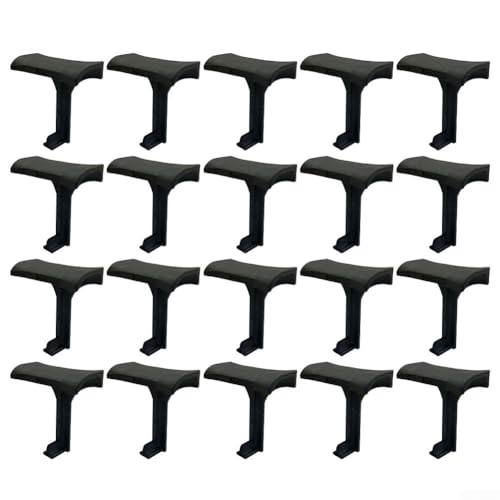 PV-Modul-Wasserablauf-Clips, 20 Stück, zur Schlammentfernung und Pflege von klaren Solarmodulen (30 mm) von AugustknowU