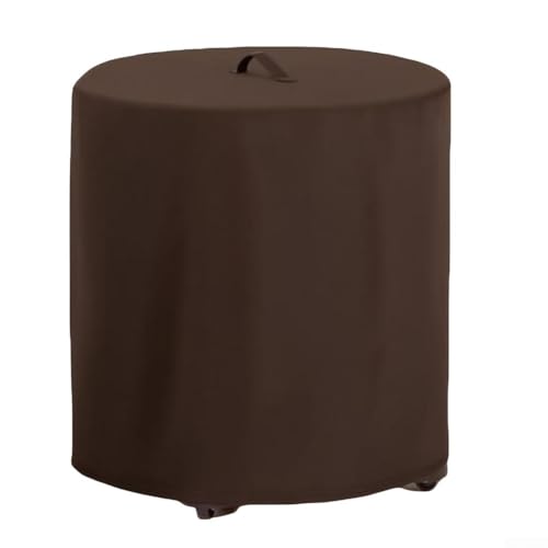 Passgenaue Abdeckung für Nass- und Trockensauger mit 210D Oxford-Gewebe, staub- und wasserdichter Schutz für langlebige Gerätepflege (Kaffee, 41 x 53 cm) von AugustknowU