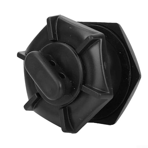 Premium PVC schwarzes Ablaufventil, lange Lebensdauer, unverzichtbar für Schlauchboote, Fischerboote, Kajaks von AugustknowU