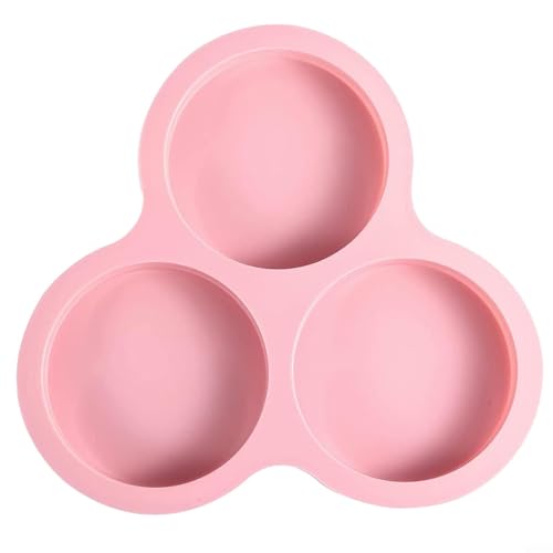 Quick Meal Prep Wiederverwendbares Silikon für Eierbackform, kompatibel mit Ihrer Luftfritteuse (Rosa) von AugustknowU