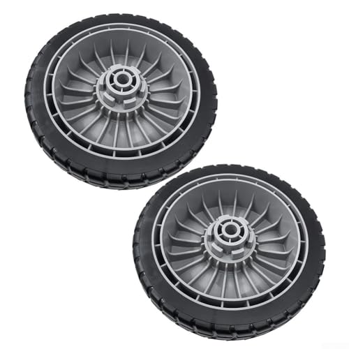 Rasenmäher-Räder-Set für Honda HRR216 HRS216 HRT216 mit 20,3 cm Durchmesser Reifen und 5,1 cm Breite mit Antriebsrad und unterstützendem Hardware-Set (2 Vorderräder) von AugustknowU