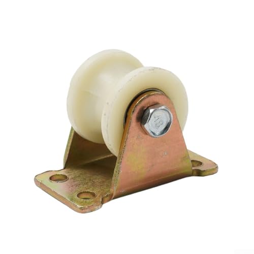 Robuste V-Nylon-Rillenrollen, 30 mm, entworfen für reibungslosen Betrieb an Schiebetüren, mit Ständerunterstützung (U-30 mm) von AugustknowU
