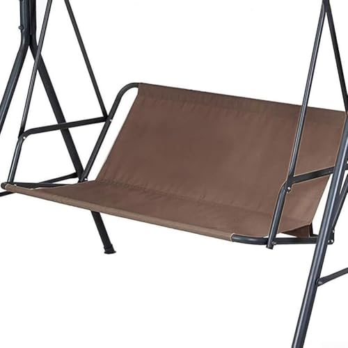 Robuster, wasserdichter Schaukelsitzbezug aus 600D Oxford-Stoff zum Schutz der Schaukeln im Freien vor Regen, Sonne und Wind, eine enge Passform für lang anhaltenden Schutz (144 x 45 x 55 cm Kaffee) von AugustknowU