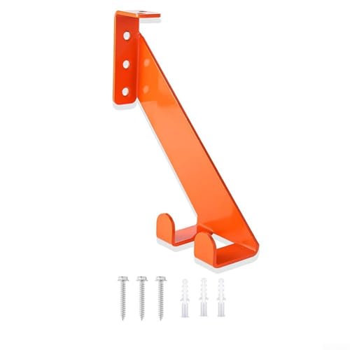 Robuster 3-in-1-Kettensägen-Wandhalter mit drei Aufhängepositionen, unterstützt bis zu 81,6 kg für effiziente Aufbewahrung von Kettensägen und Werkstattausrüstung (A) von AugustknowU