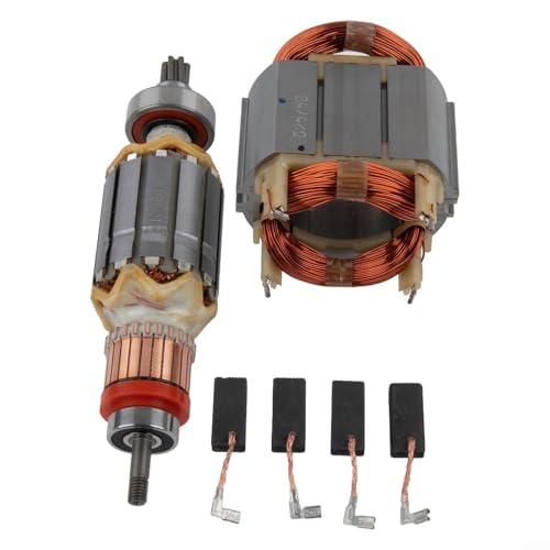 Rotor Stator und Kohlebürsten-Set für HR4001C HR4010C HR4011C HR4003C HR4013C 513888-4 625758-6 194160-9 CB350 Metall 6 Stück für Elektrowerkzeug Reparatur Rotor Stator und Kohlebürsten-Set für HR4001C HR4010C HR4011C HR4003C HR4013C 513888-4 625758-6 194160-9 CB350 Metall 6 Stück für Elektrowerkzeug Reparatur von AugustknowU