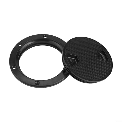 Runde Inspektionsluke mit einer sicheren, abnehmbaren Abdeckung und zuverlässigem, rutschfestem Design für Bootssicherheit (10,2 cm) von AugustknowU