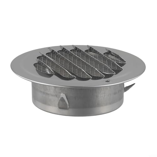 Rundes Lüftungsgitter aus Edelstahl für effektive Luftzirkulation und Prävention in verschiedenen Umgebungen (100 mm) von AugustknowU