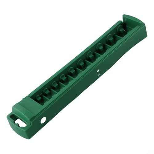 Schlankes Design Steckschlüssel-Organizer-Box halten Sie Ihre Werkzeuge organisiert mit speziellen Schlitzen für mehrere Laufwerksgrößen (kurz 9,5 mm) von AugustknowU