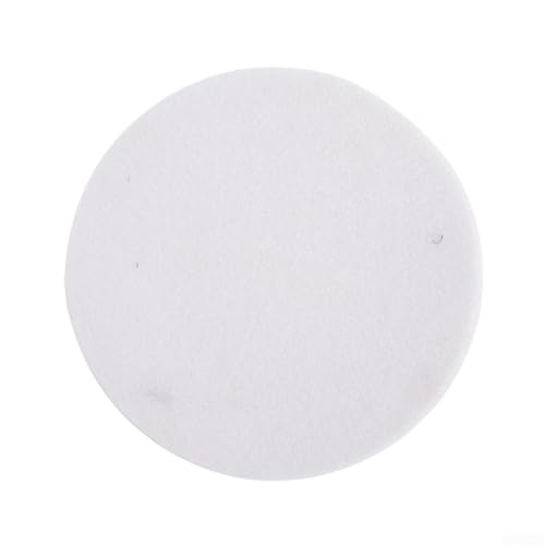 Set mit 2 Wollfilz-Polierpads, perfekt für Auto-, Glas- und Möbelkratzer-Reparatur (12,7 cm) von AugustknowU