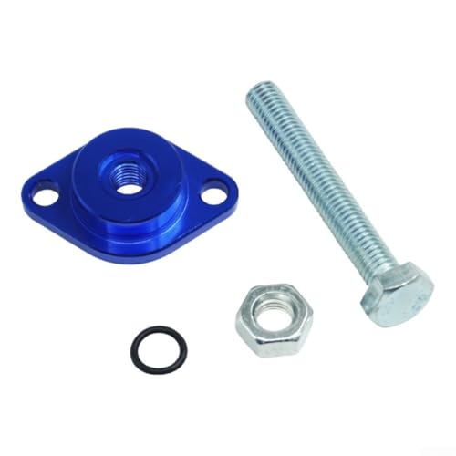 Spanner aus Aluminiumlegierung für Motorrad LC150 und WAVE125 mit kleinem Kettenspannungsregler für Reparaturzwecke (blau) von AugustknowU