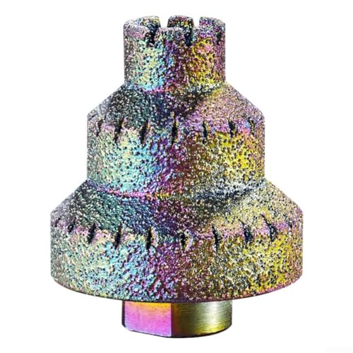 Stufenbohrer 20/35/50mm für genaue Lochöffnung in Fliesen Marmor Holz Metall mit abgeschrägter Fase (c) von AugustknowU