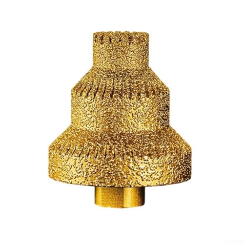 Stufenbohrer mit gerader Rille für Metall und Holz, 20/35/50 mm Lochöffner mit gehärtetem Material und M10-Gewinde für effizientes Fräsen und Bohren (verbessertes Modell) von AugustknowU