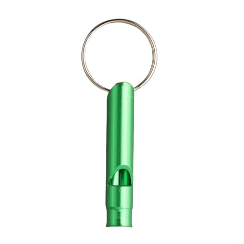 The Pet Trainer's Tool Mini-Überlebenspfeife aus Aluminiumlegierung (grün) von AugustknowU