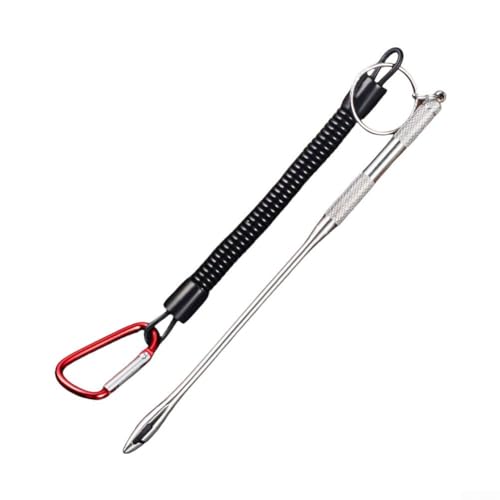 Tragbares Angelhakenentferner-Werkzeug aus Edelstahl mit ergonomischem Griff und Handseil für schnelle und sichere Hakenentfernung Tragbares Angelhakenentferner-Werkzeug aus Edelstahl mit ergonomischem Griff und Handseil für schnelle und sichere Hakenentfernung von AugustknowU