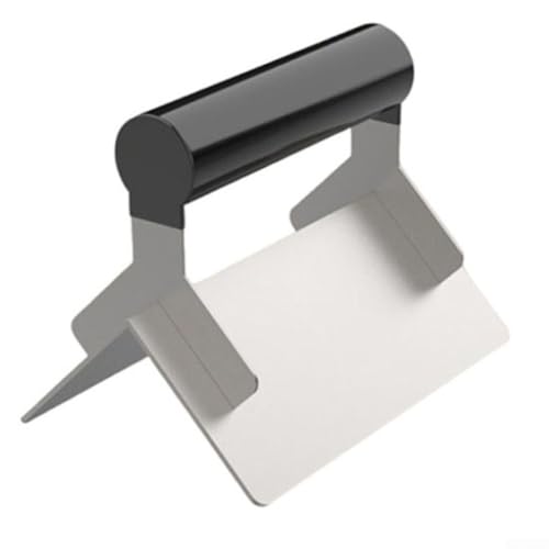 Trockenbau-Eckwerkzeug aus Edelstahl für Außen- und Innenbetonecken, Stuck- und Gipsveredelung mit ergonomischem Griff und ohne Nieten-Design (2 Stück) von AugustknowU