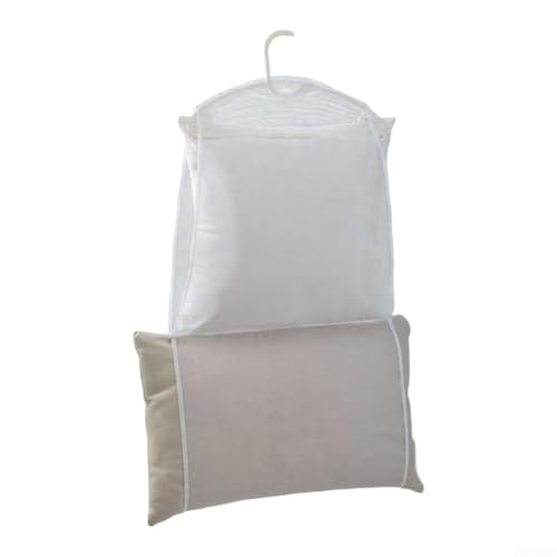 Trockennetz für Kissen zum Trocknen von Kleidung, Puppen und Kissen, mit winddichter Struktur, faltbar für platzsparende Aufbewahrung, aus Polyester (doppelte Ebenen) von AugustknowU