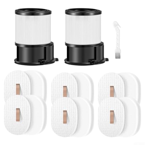 Umfassendes 15-teiliges HEPA-Filter-Set für Shark Akku-Staubsauger, einfach zu ersetzende Filter für IP1251, IP3251 und weitere Modelle Umfassendes 15-teiliges HEPA-Filter-Set für Shark Akku-Staubsauger, einfach zu ersetzende Filter für IP1251, IP3251 und weitere Modelle von AugustknowU