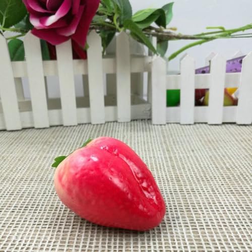 Verschiedene künstliche Früchte, Kunststoff, gefälschte Lebensmittel für Küchentisch, DIY, Heimdekoration, Display, Requisite, langlebig und leicht zu reinigen, Kunststoffmaterial (3#) von AugustknowU