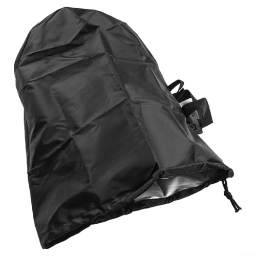 Wasserdichte Schwimmbad-Filterpumpenabdeckung aus 420D Oxford-Gewebe, staubabweisendes Design für Outdoor-Wasserpumpen der Größe 22 x 35 cm von AugustknowU