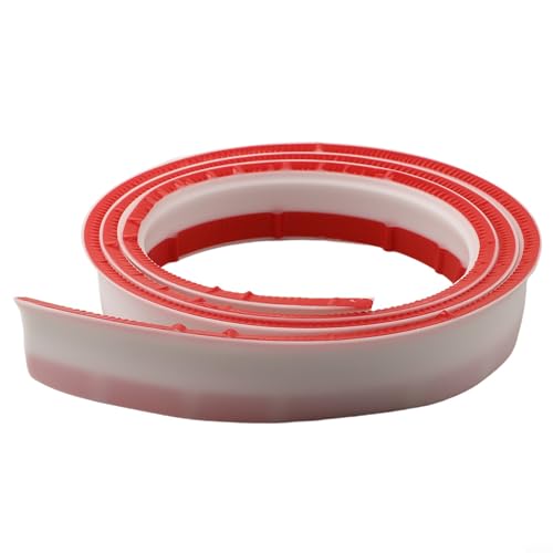 Wassersperre Haltestreifen 2M Silikon mit zwei Bändern für Duschwannen und Badewannenränder, 4 5 cm Breite und 1 5 cm Höhe, stoppt Wasseraustritt effektiv Wassersperre Haltestreifen 2M Silikon mit zwei Bändern für Duschwannen und Badewannenränder, 4 5 cm Breite und 1 5 cm Höhe, stoppt Wasseraustritt effektiv von AugustknowU