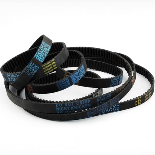 Z-Achsen-Getriebebox Synchron-Zahnriemen 10 Stück für Graviermaschinen, entwickelt für reibungslose Kraftübertragung, kein Verrutschen und geringe Geräuschleistung (HTD580-5M (HTD575-5M (14mm)) von AugustknowU