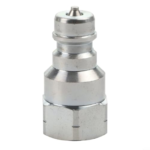 Zuverlässiger hydraulischer Schnellkupplung für Hochdrucksysteme, 1/4 und 3/8 NPT-Gewinde, perfekt für Luft- und Raumfahrt und Automobileinsatz (NPT1/4-Stecker) von AugustknowU