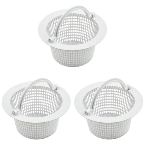 Aukojoy Pool Skimmer Korb Pool Ersatzkorb Skimmer Korb Ersatz Pool Skimmer Ersatzteile Pool Zubehör (3 pcs) von Aukojoy