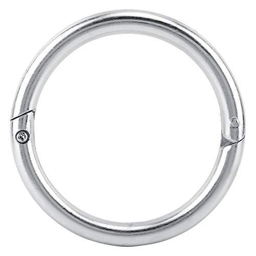 Aukson Bull Nose Ring, Rostfreier Edelstahl Nasenring Viehzuchtzubehör(Medium) von Aukson
