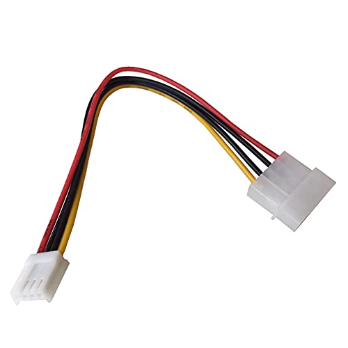 Aukson Q02 Floppy FDD Strom Adapter Stromkabel 4 Pin Molex Stecker auf 4 Pin Floppy Buchse 20 cm Stromversorgung Aukson Q02 Floppy FDD Strom Adapter Stromkabel 4 Pin Molex Stecker auf 4 Pin Floppy Buchse 20 cm Stromversorgung von Aukson