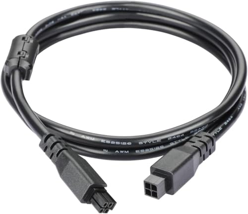 1M 4Pin ACE Pro Verlängerungskabel für Anycubic Kobra 3/Max/S1C ACE Combo 3D Drucker Zubehör, 22AWG Kupferkern Verlängerungskabel mit MagneticRing von Aukuoy