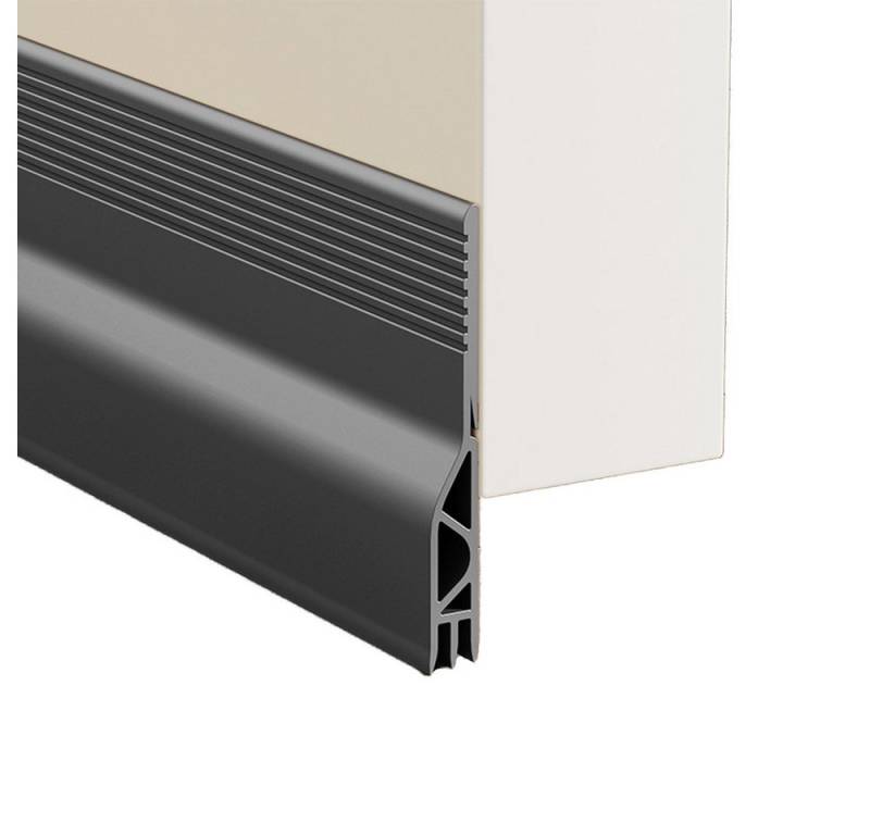 Auledio Zugluftstopper Türdichtung Unten Selbstklebend für Türen Silikon Luftzugstopper 1m, für Schallschutz, Windschutz, Staubschut von Auledio