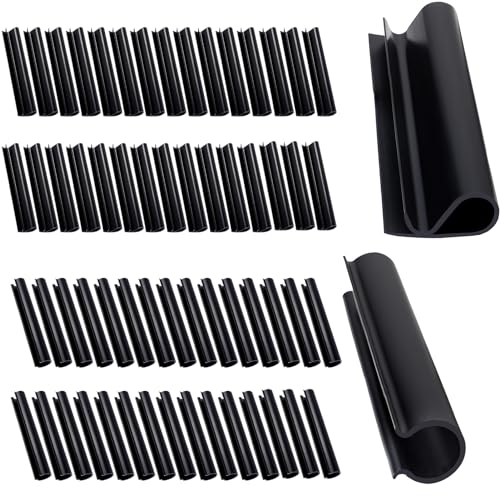 32 Packungen winddichte Winter-Poolabdeckungs-Clips für Stahlwand-Schwimmbad – 2 Formen, Windschutz-Klemmen, sichern die Abdeckung fest, 11,9 cm von Aulock
