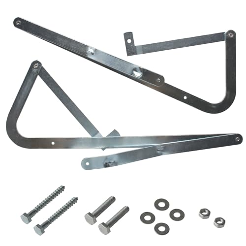 Aulpq 55-1 Dachbodenleiter-Spreizarme, passend für Werner-Modelle Mk 1 bis Mk 3 A2208 A2210 W2208 W2210 WH2208 WH2210... 2006 und ältere Modelle von Aulpq