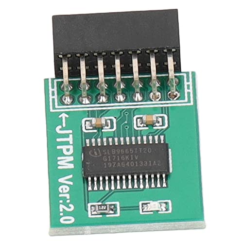 MSI TPM 2.0-Modul, Sichere Verschlüsselung, LPC-Schnittstelle, TPM-Modulplatine, Win11 Green, PC, kompatibel von Aumotop