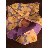 Brotkorb Tuch.schönes Blumen Material. Reversible Kontrastfarbe Brotkorb Tuch.schönes Blumen Material. Reversible Kontrastfarbe von AuntBsCottage
