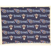 Tennessee Titans - Baumwoll Kissenbezug Im Set von AuntShellDesigns